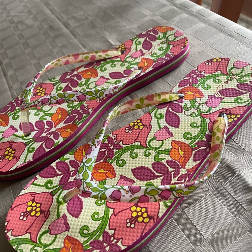 Floral Women's Flip Flops